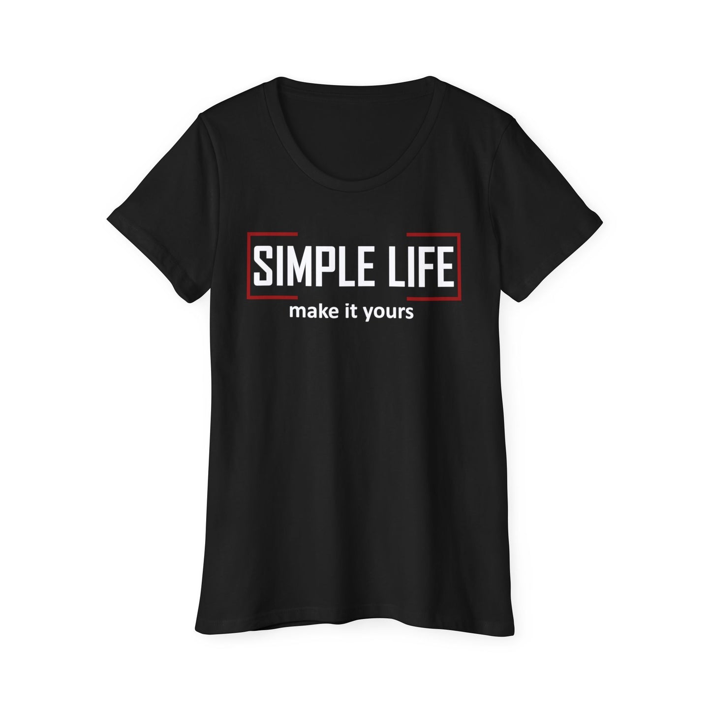 Women's Organic Short Sleeve T-Shirt make it yours (dark colours)