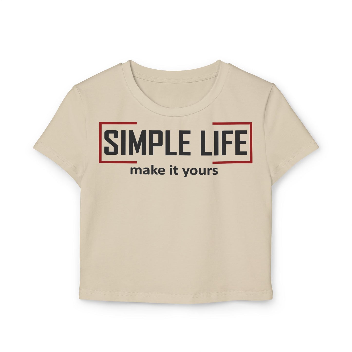 Women's Organic Baby Tee make it yours (light colours)