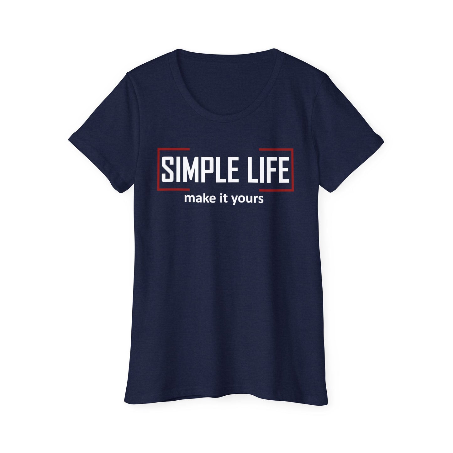 Women's Organic Short Sleeve T-Shirt make it yours (dark colours)