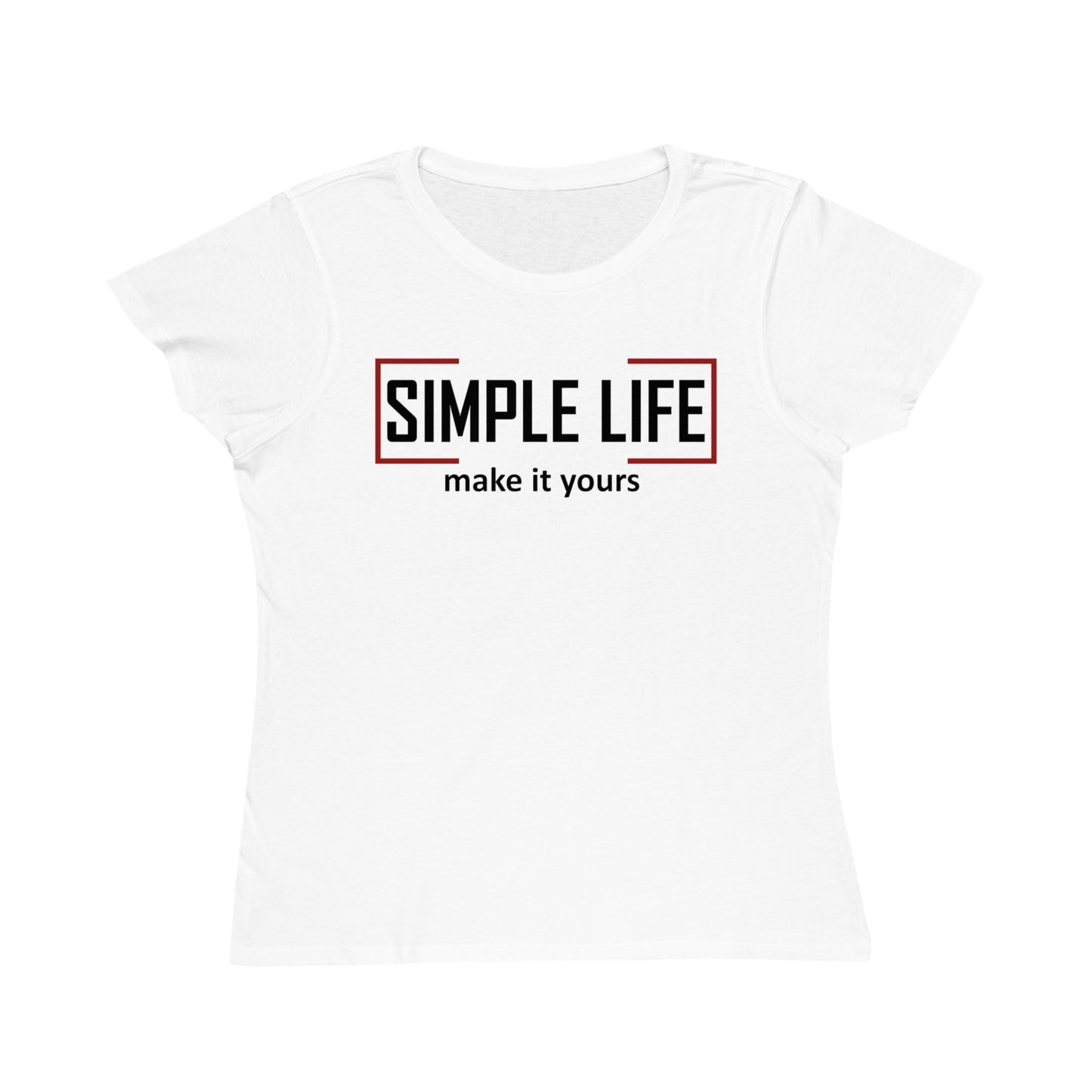Women's Organic Ribbed T-Shirt (light colours)