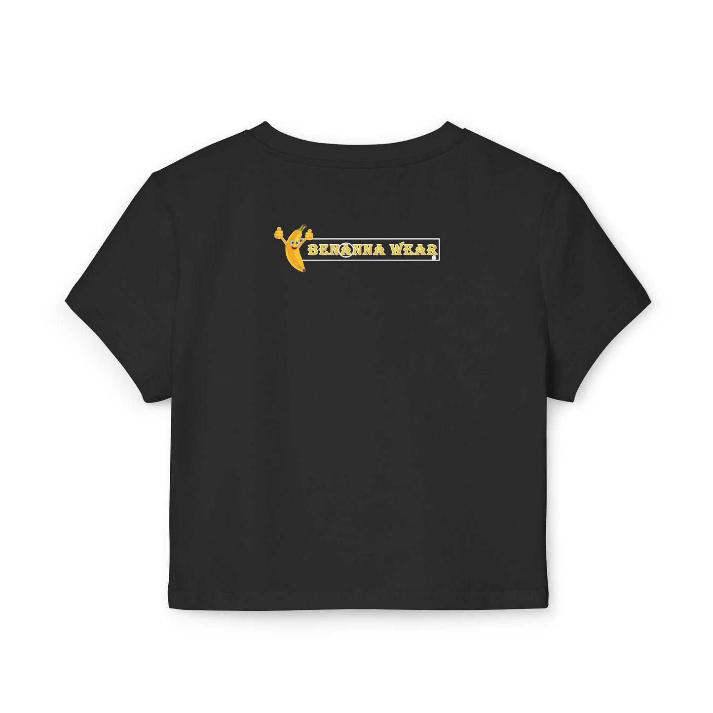 Women's Organic LGBTQ+ Baby Tee make it yours (black)