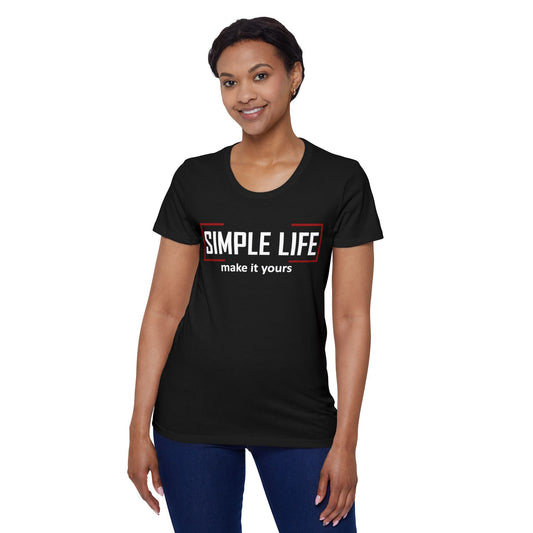 Women's Organic Short Sleeve T-Shirt make it yours (dark colours)