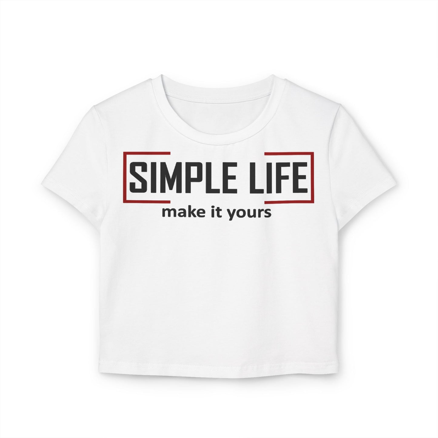 Women's Organic Baby Tee make it yours (light colours)
