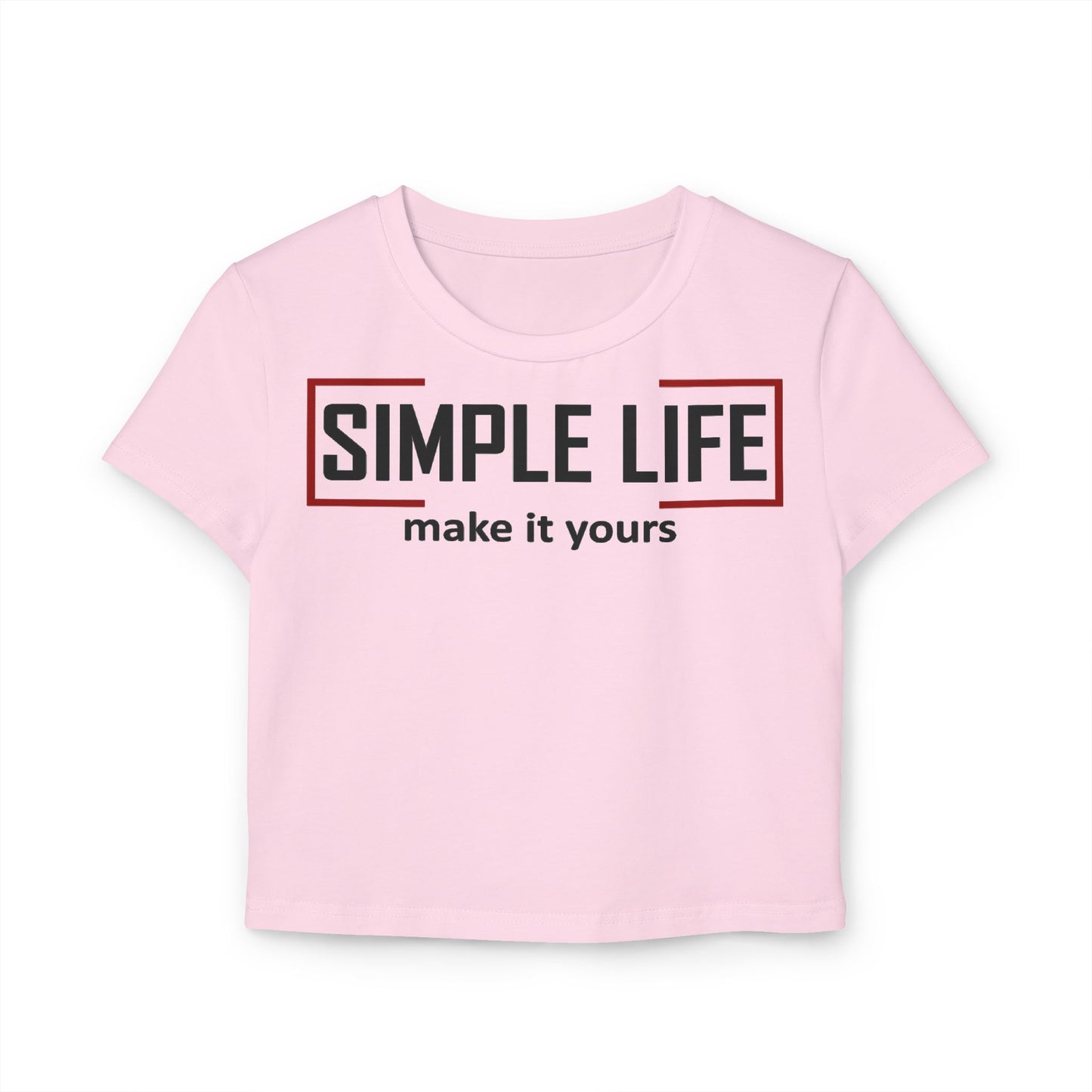 Women's Organic Baby Tee make it yours (light colours)