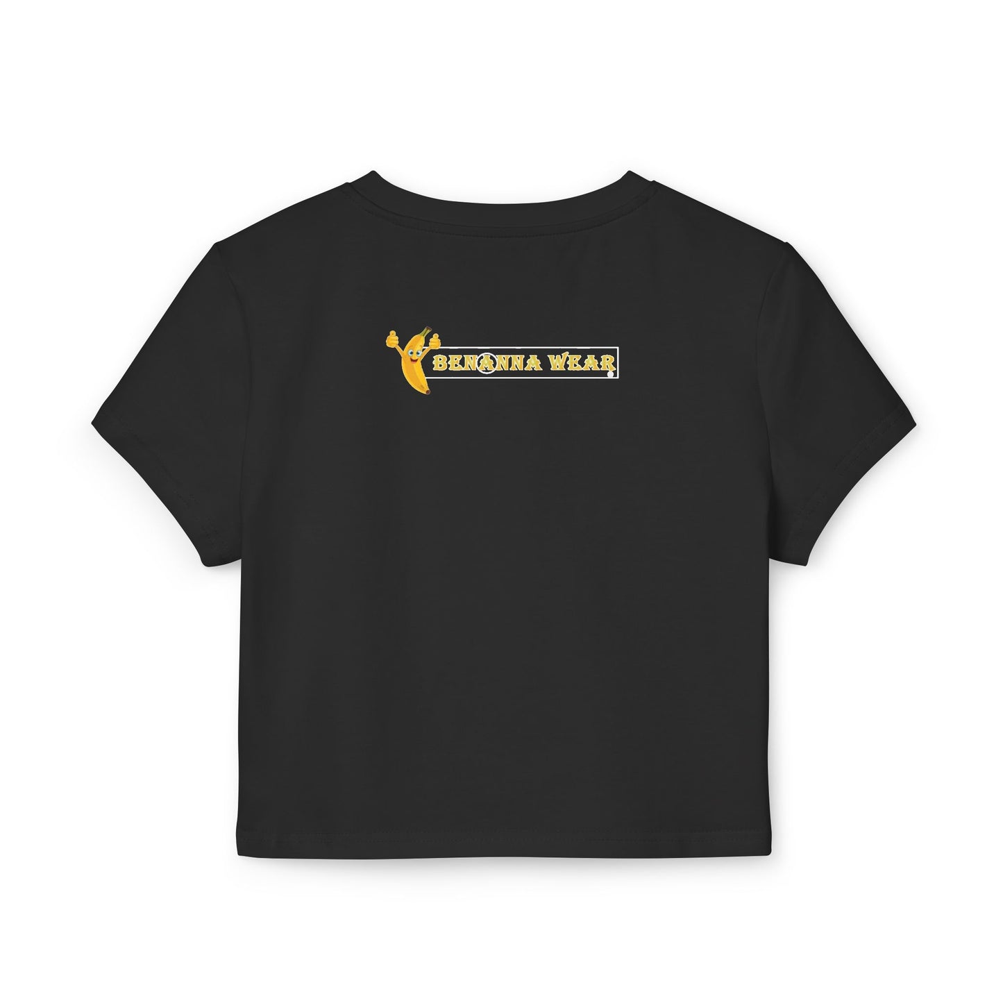 Women's Organic Baby Tee make it yours (black)
