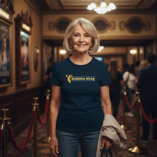 Women's Original BenAnna Wear Organic Short Sleeve T-Shirt (black)