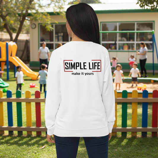 Women's Organic - make it yours Sweatshirt (light colours)