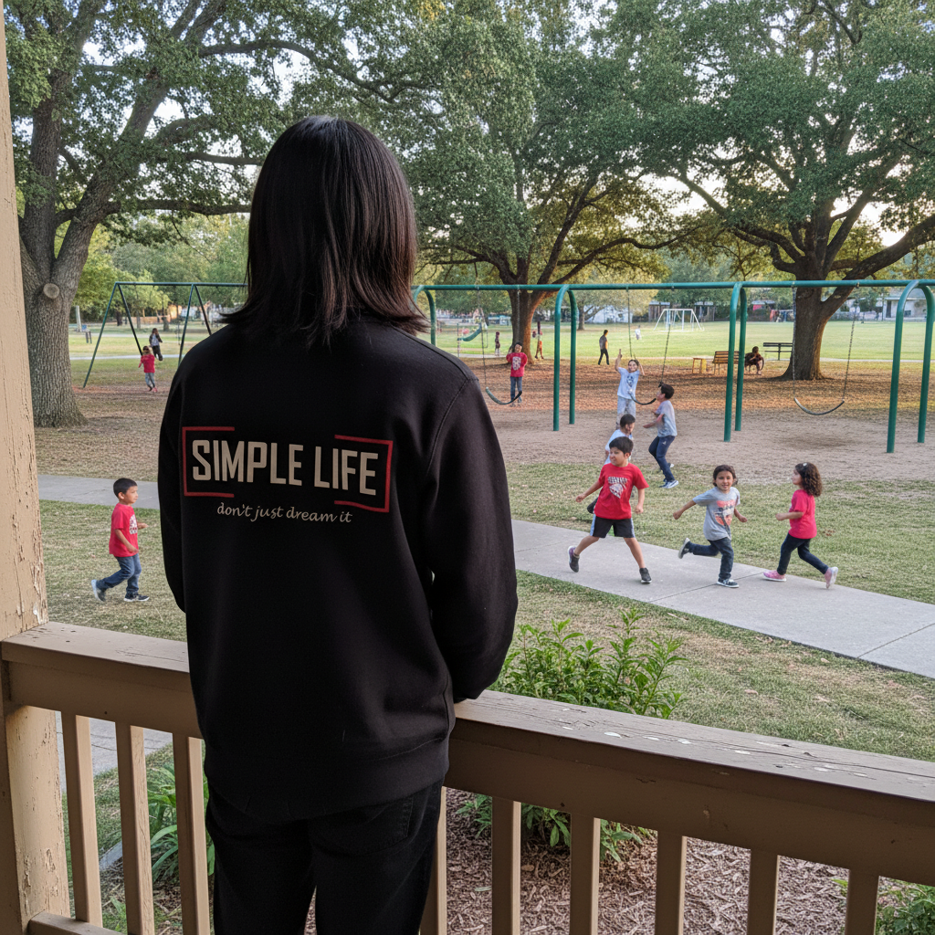 Men's Organic Mid-Weight Sweatshirt don't just dream it (dark colours)