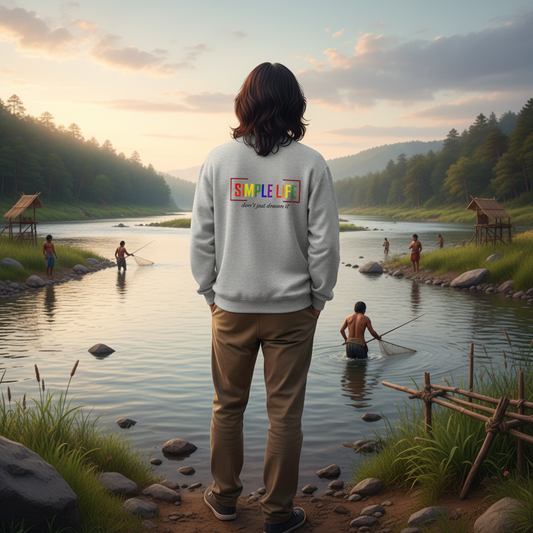 Men's Organic Mid-Weight LGBTQ+ Sweatshirt don't just dream it (light colours)