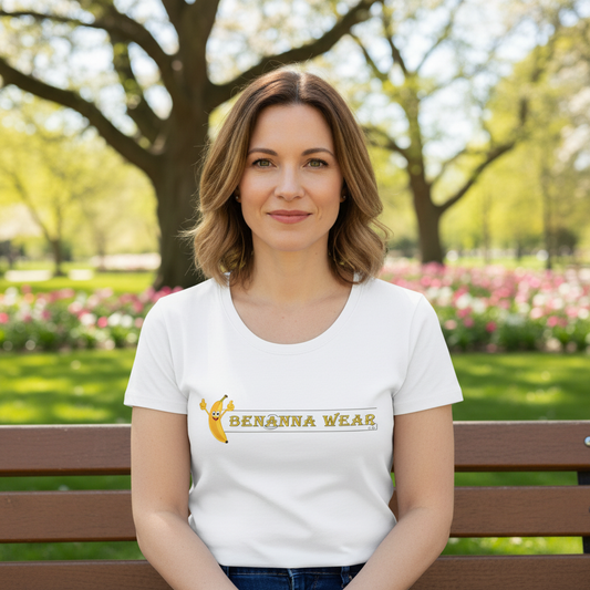 Women's Original BenAnna Wear Organic Short Sleeve T-Shirt (salt colour)