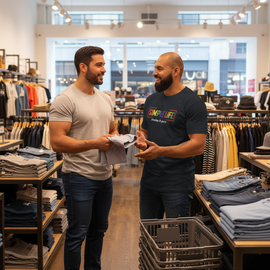 Men's Organic Mid-Light LGBTQ+ T-Shirt make it yours (dark colours)