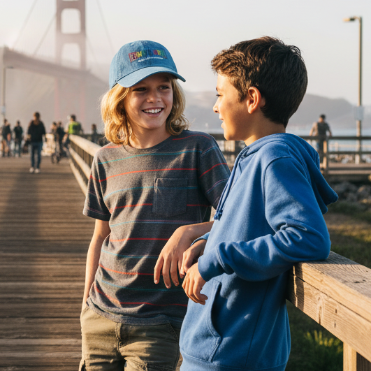 Denim Hat LGBTQ+ enjoy the moment