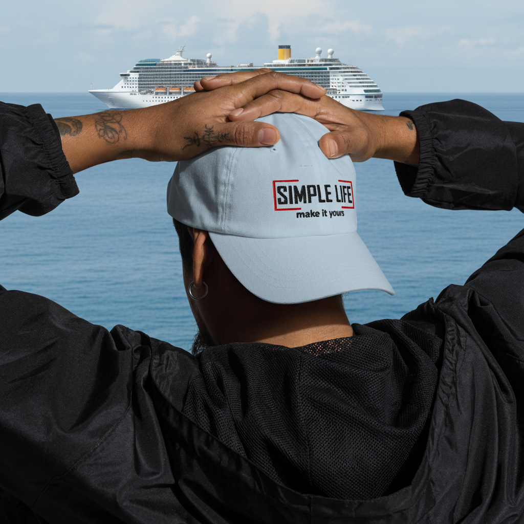 Baseball Cap (light blue or white) make it yours