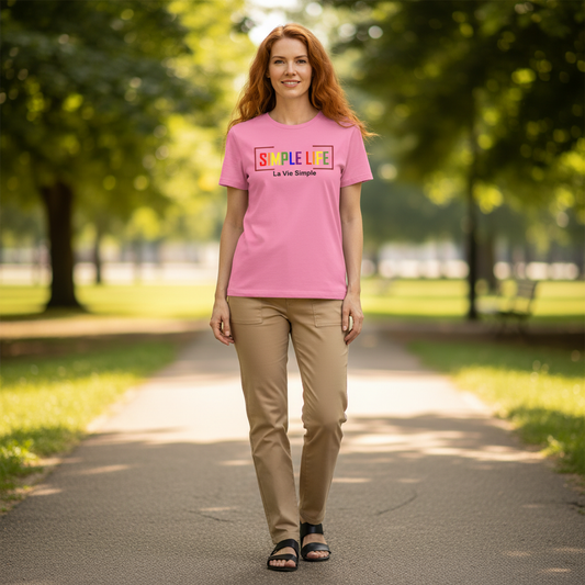 Women’s Softstyle T-Shirt LGBTQ+ La Vie Simple
