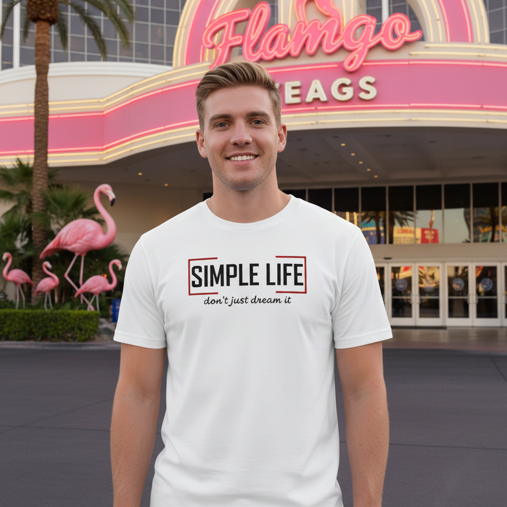 Men's Organic Mid-Light T-Shirt don't just dream it (light colours)