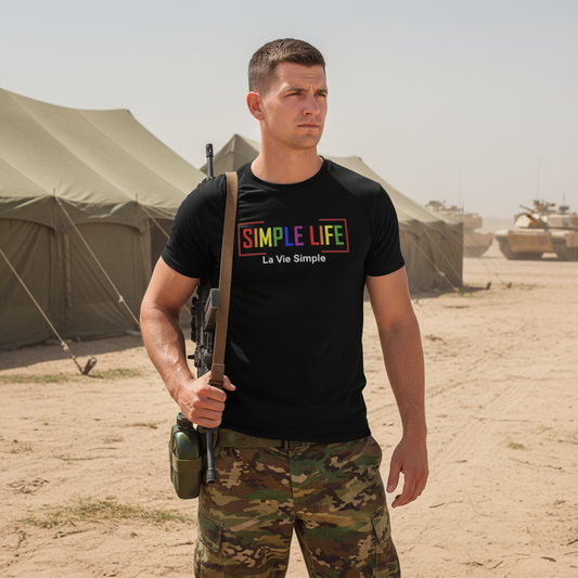 Men's Short-Sleeve T-Shirt LGBTQ+ La Vie Simple