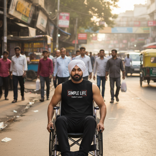 Men's Muscle Shirt (black) make it yours