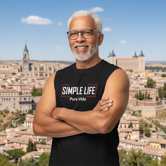 Men's Muscle Shirt (black) Pura Vida