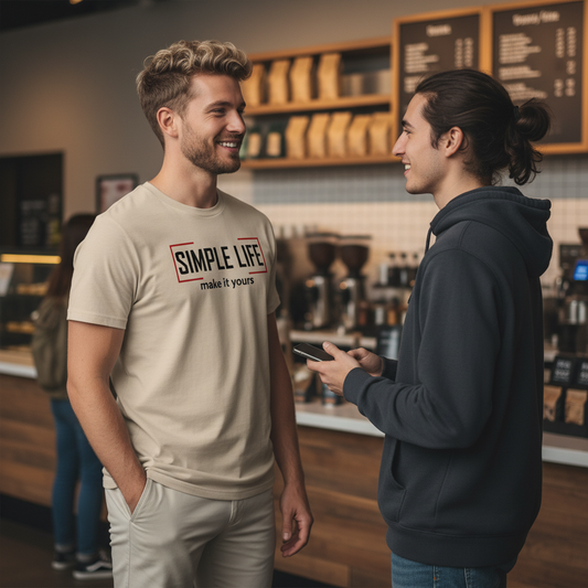 Men's Organic Mid-Light T-Shirt make it yours (light colours)