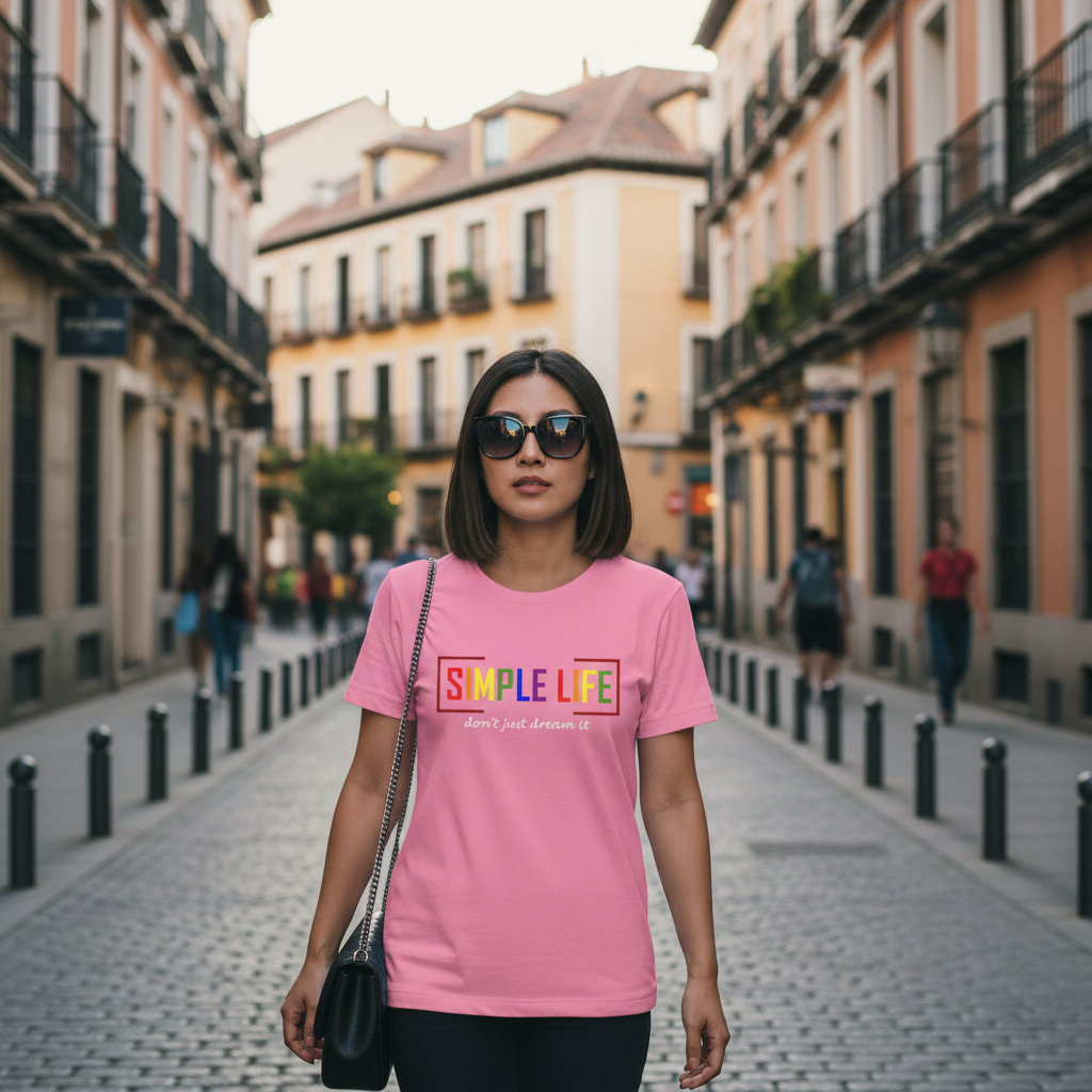 Women’s Softstyle T-Shirt LGBTQ+ don't just dream it