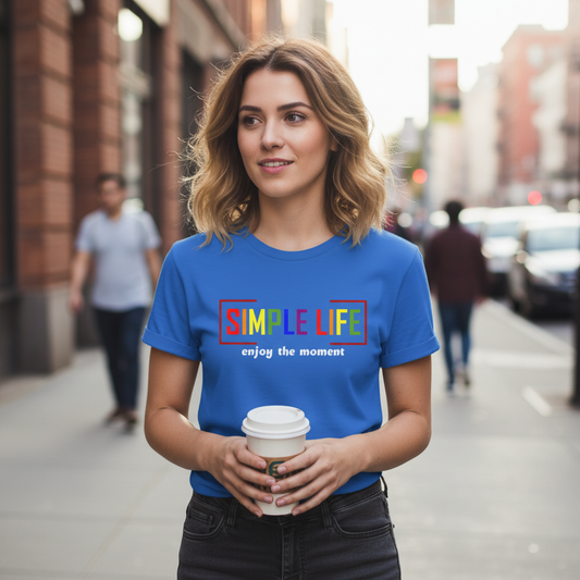 Women’s Softstyle T-Shirt LGBTQ+ enjoy the moment