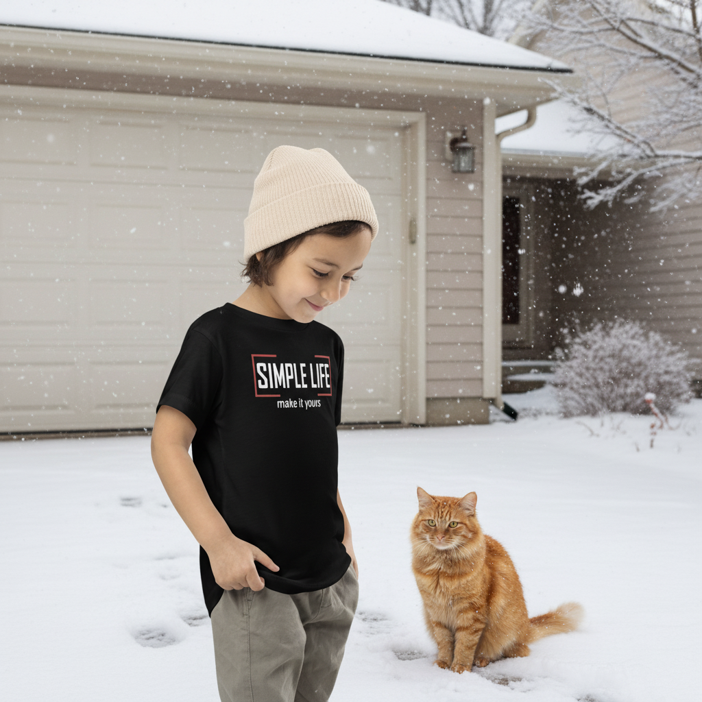 Organic Cotton Kids Tee (dark colours)